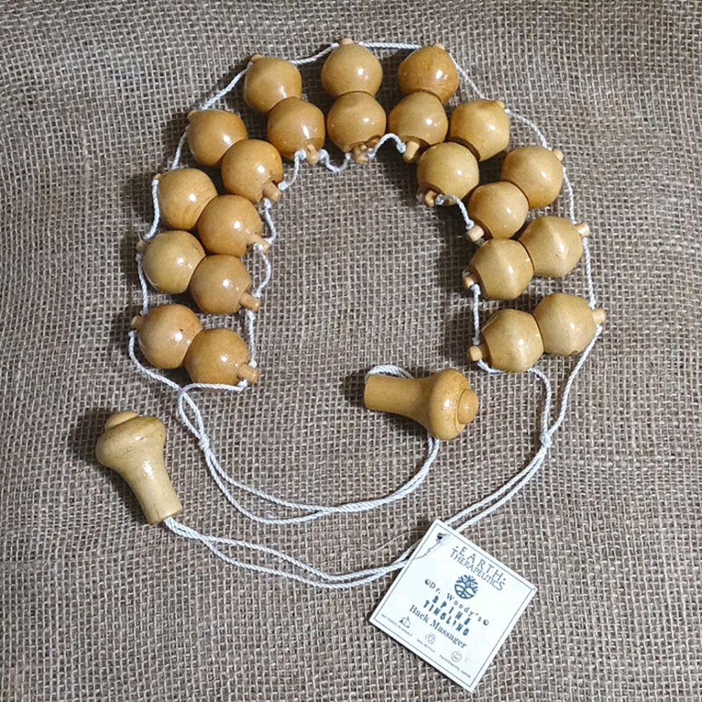 Earth Therapeutics Wooden Back Massager